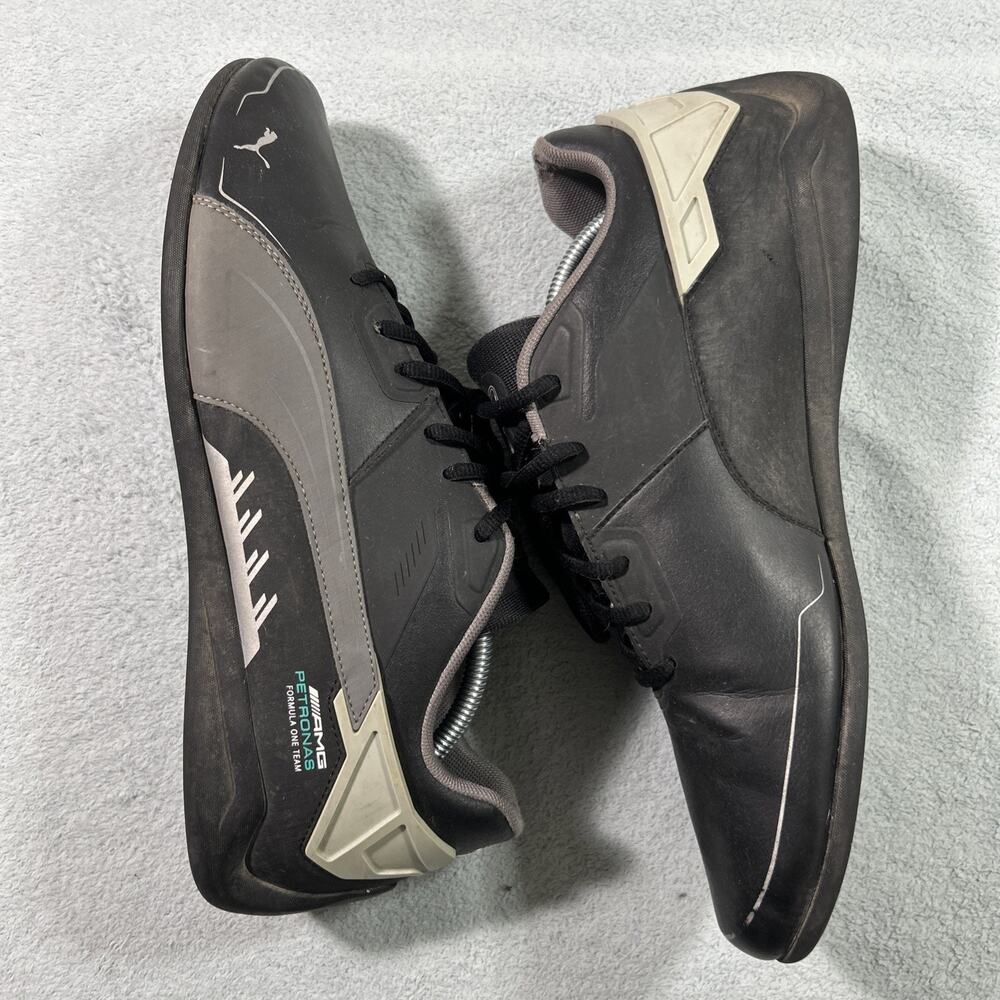 PUMA x Mercedes-AMG Petronas Mens 11.5 Motorsport Future Striped Preppy Formal